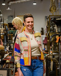 Sofie Quilted Reversible Patchwork Kantha Jacket -12