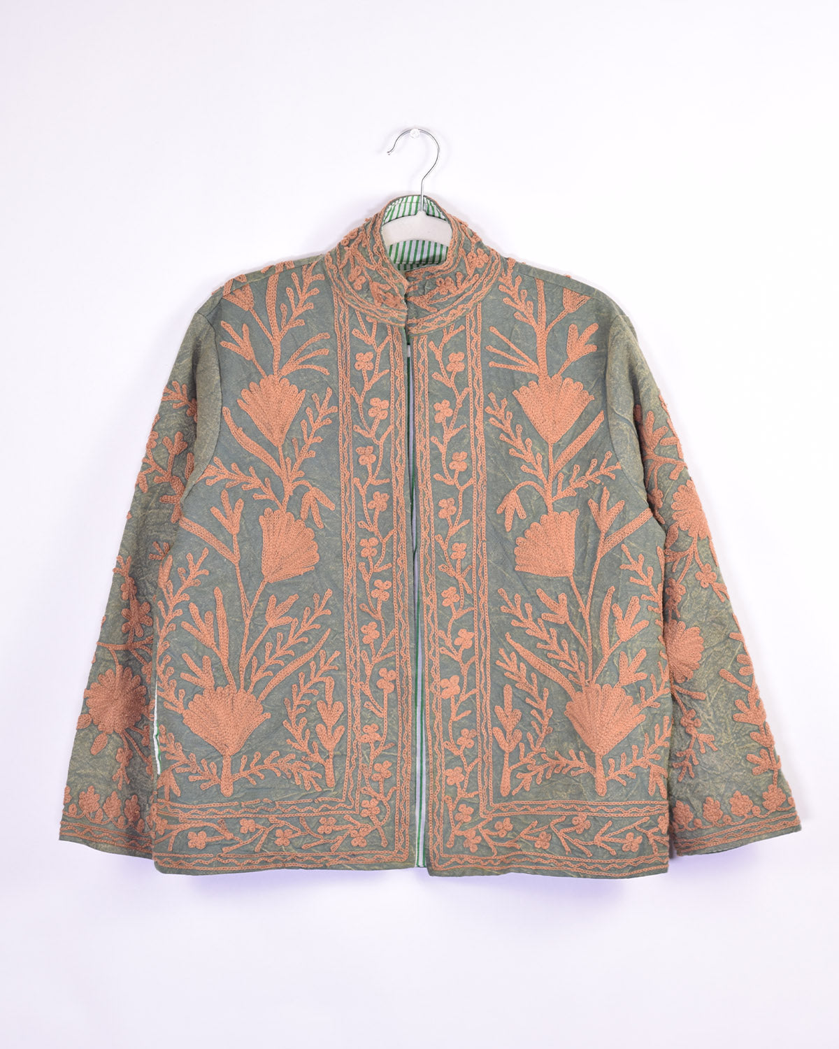 Suzani Embroidered Canvas Jacket/Cardigan - 07