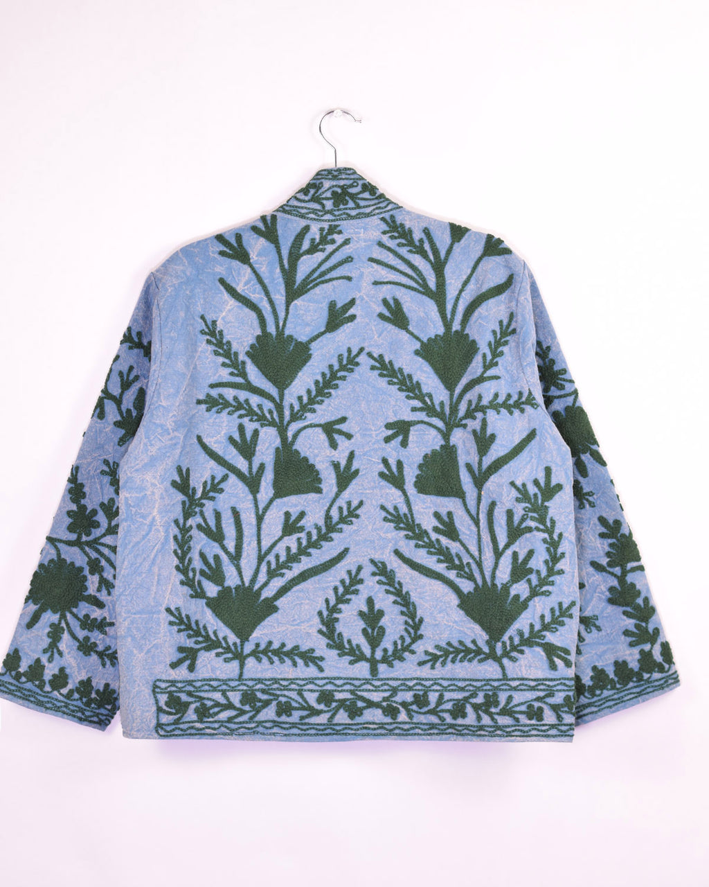 Suzani Embroidered Canvas Jacket/Cardigan -15