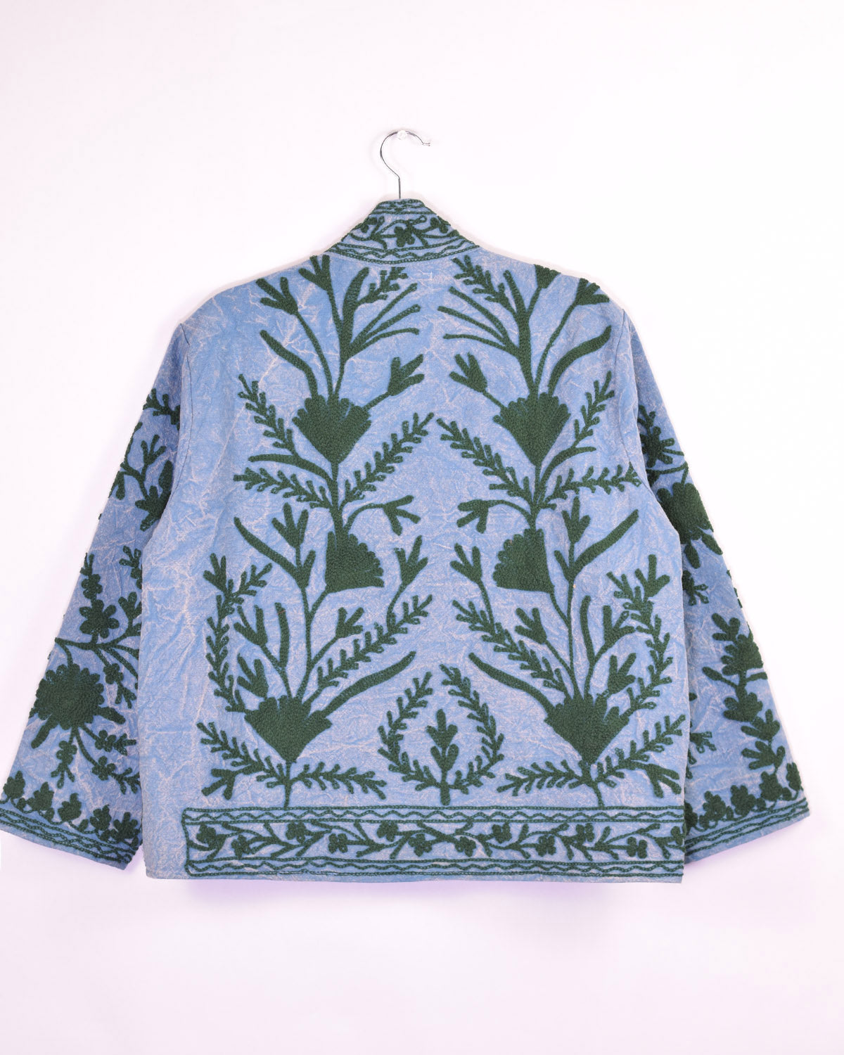 Suzani Embroidered Canvas Jacket/Cardigan -15