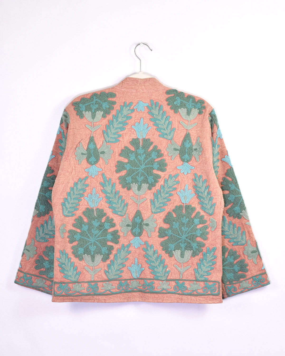 Suzani Embroidered Canvas Jacket/Cardigan -11