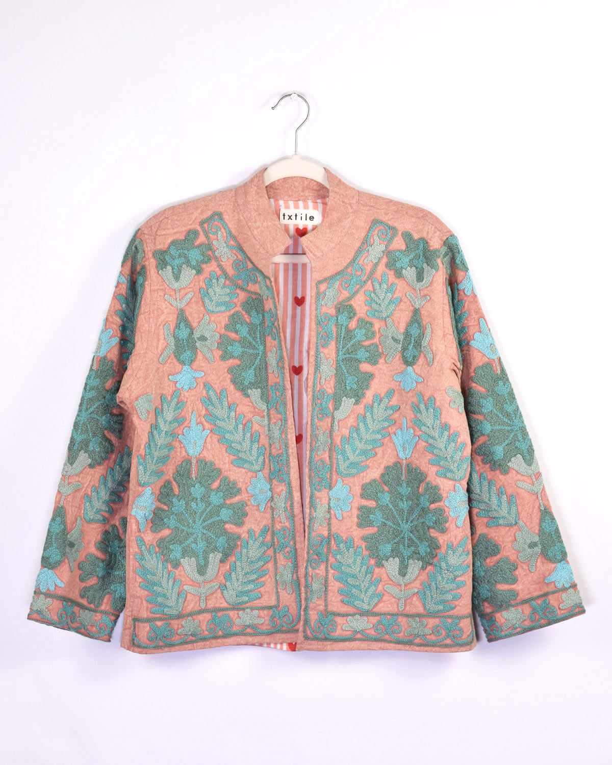 Suzani Embroidered Canvas Jacket/Cardigan -11