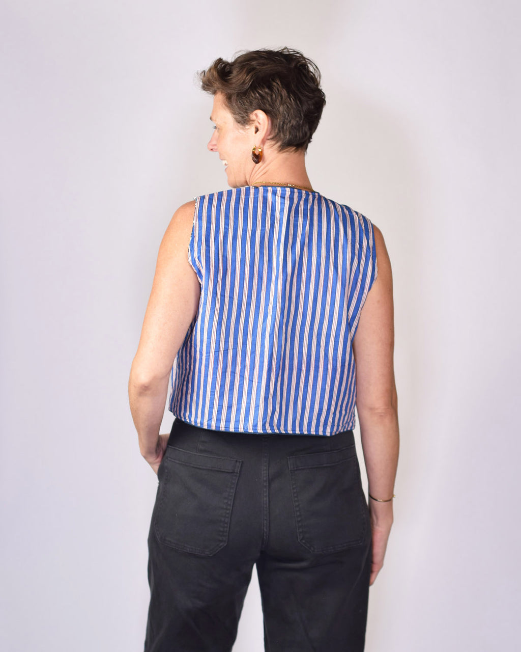 Cassie Quilted Vest - 08