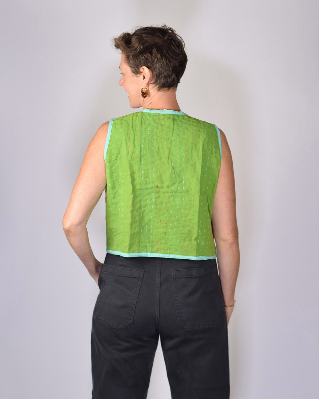 Cassie Quilted Vest - 10