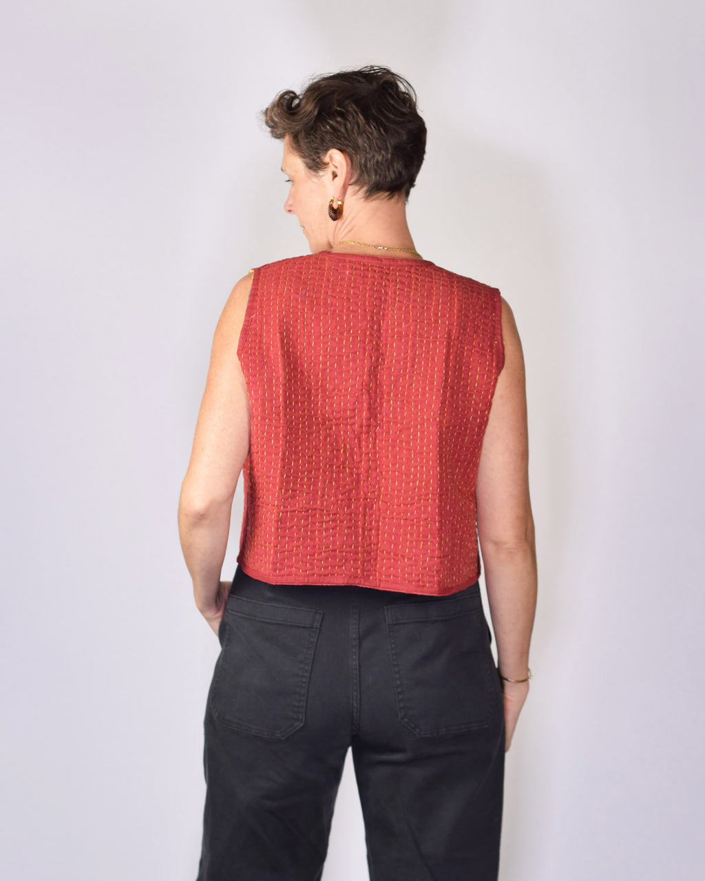 Cassie Quilted Vest - 12