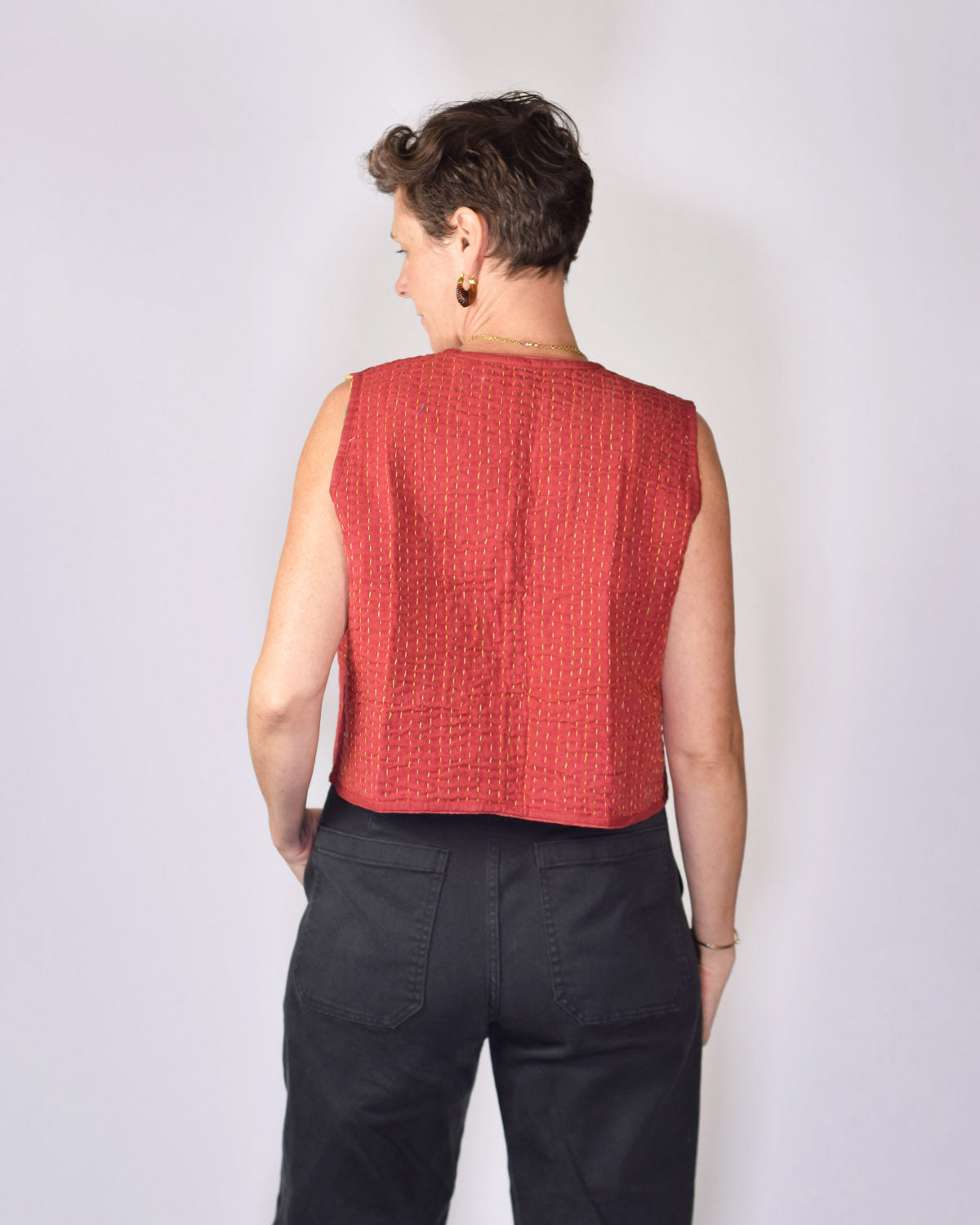 Cassie Quilted Vest - 12