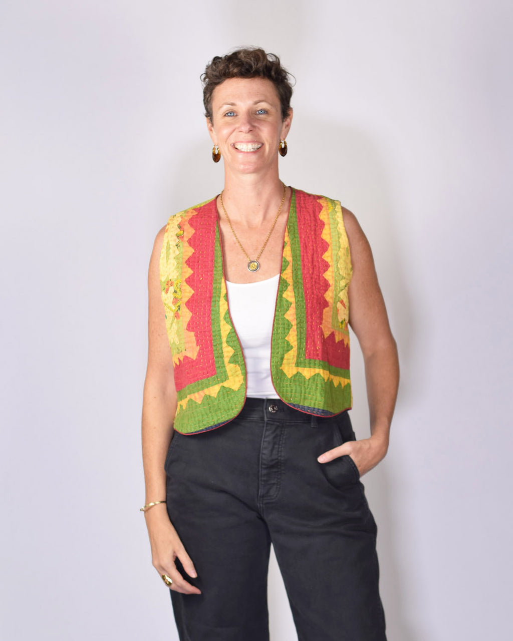 Cassie Quilted Vest - 12