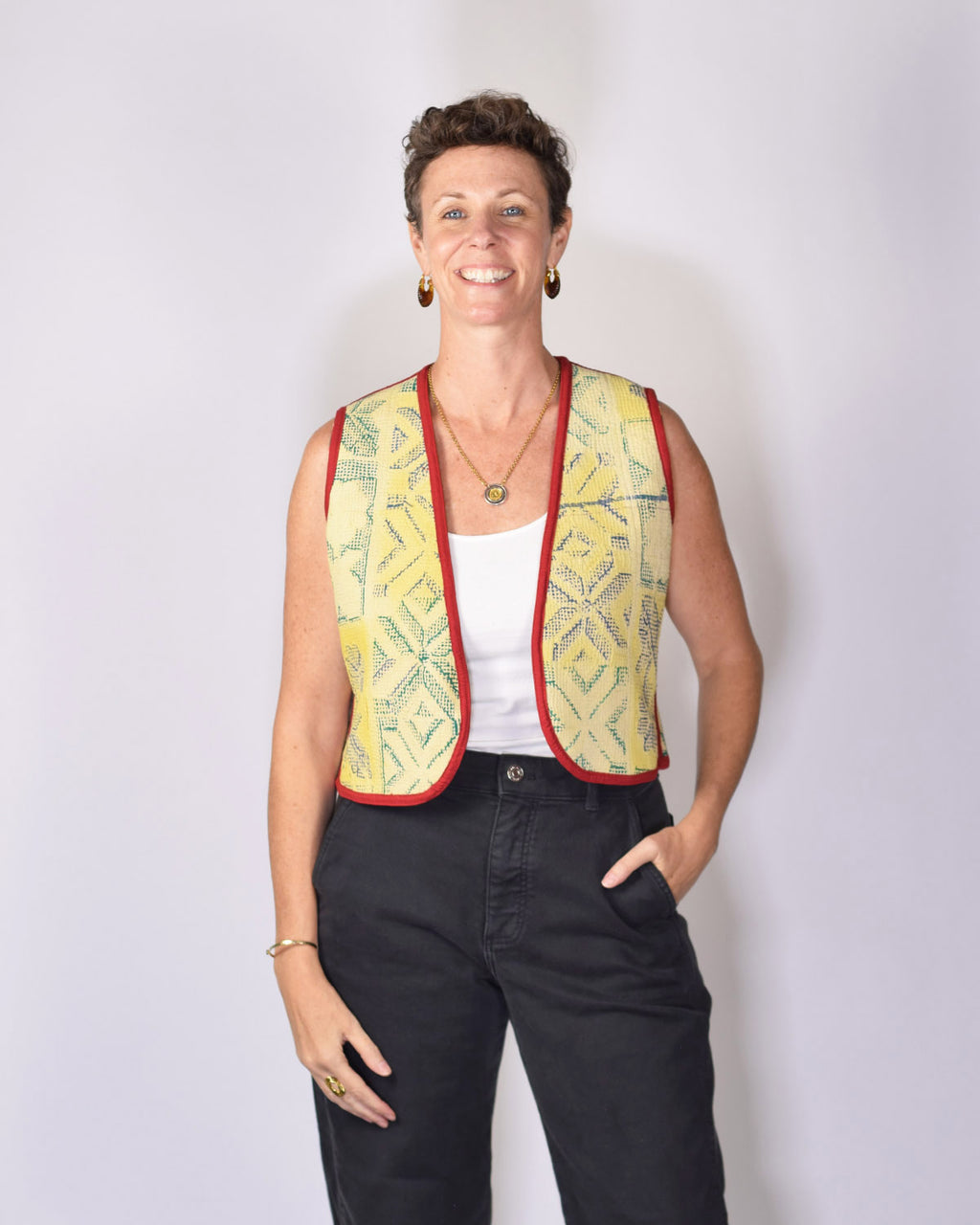 Cassie Quilted Vest - 13