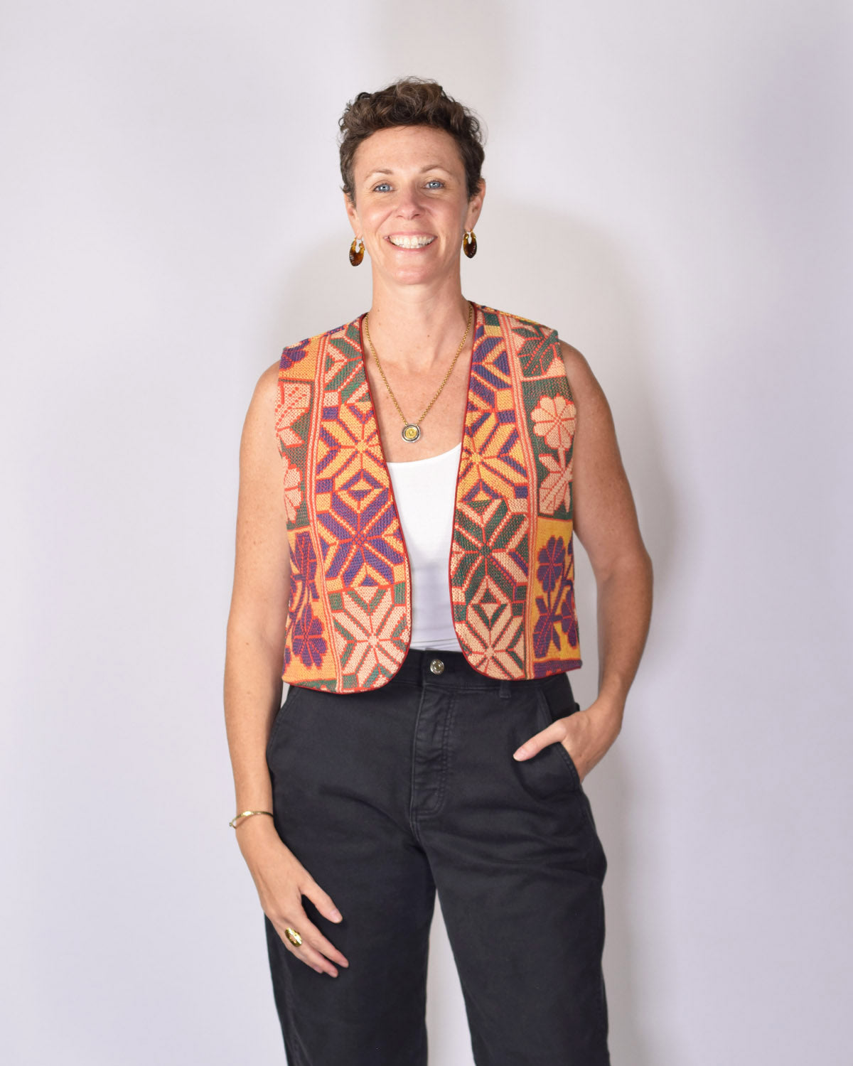 Cassie Quilted Vest - 13