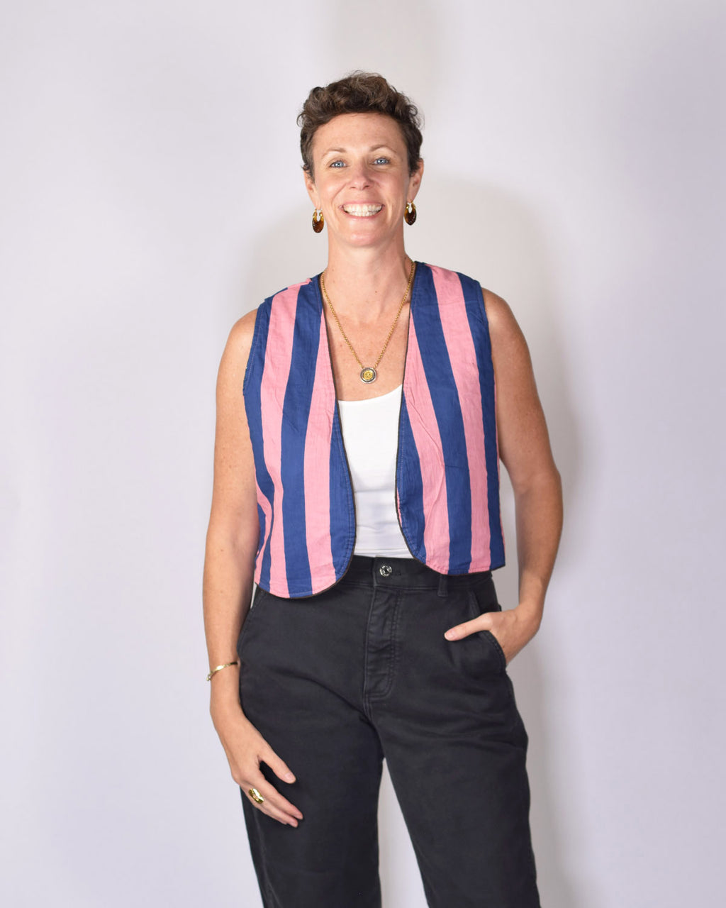 Cassie Quilted Vest - 14