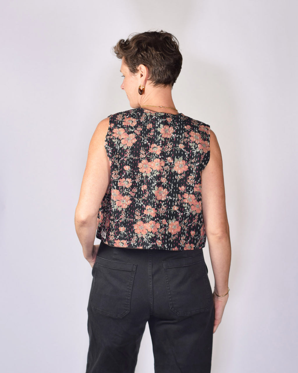 Cassie Quilted Vest - 14