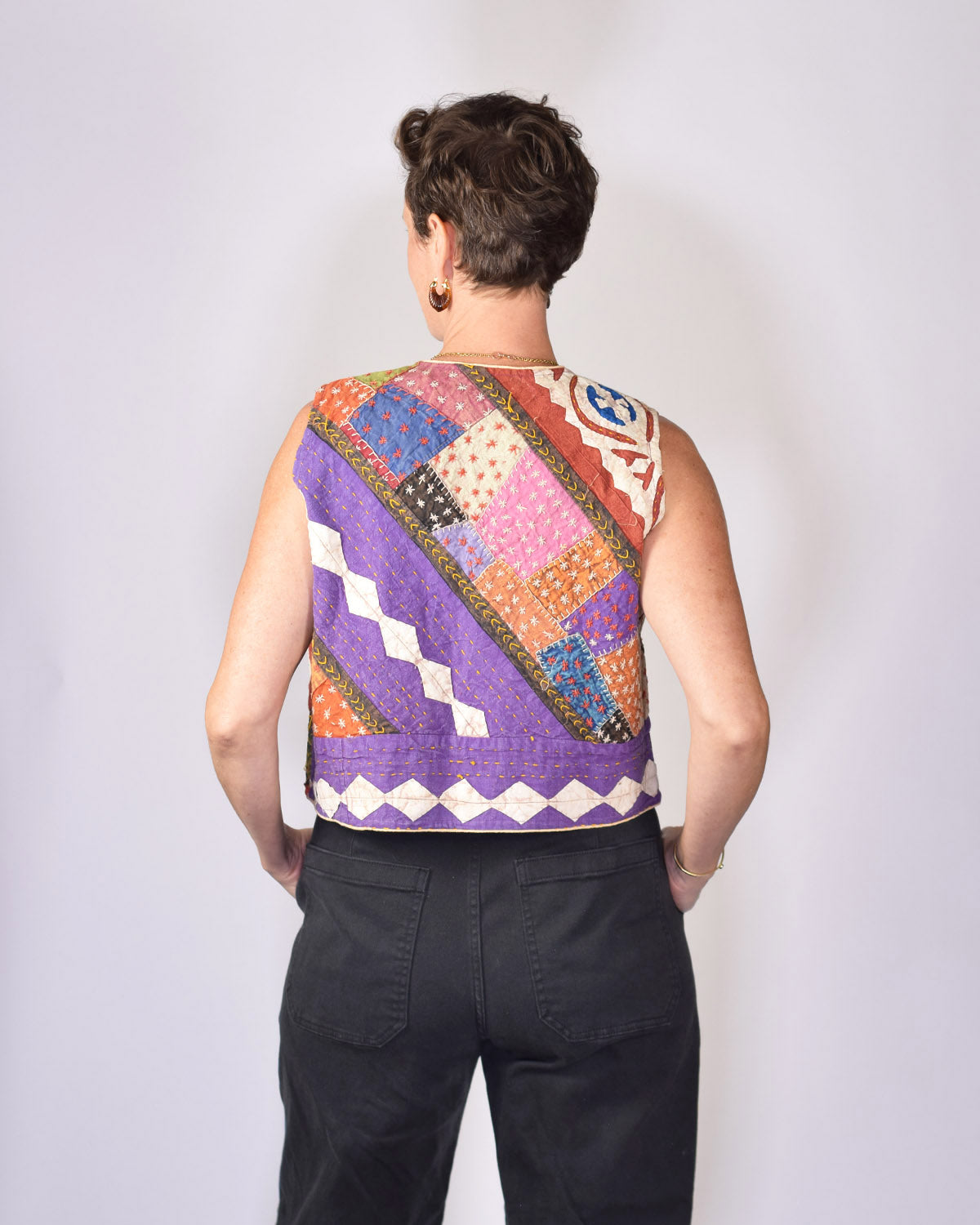 Cassie Quilted Vest - 19
