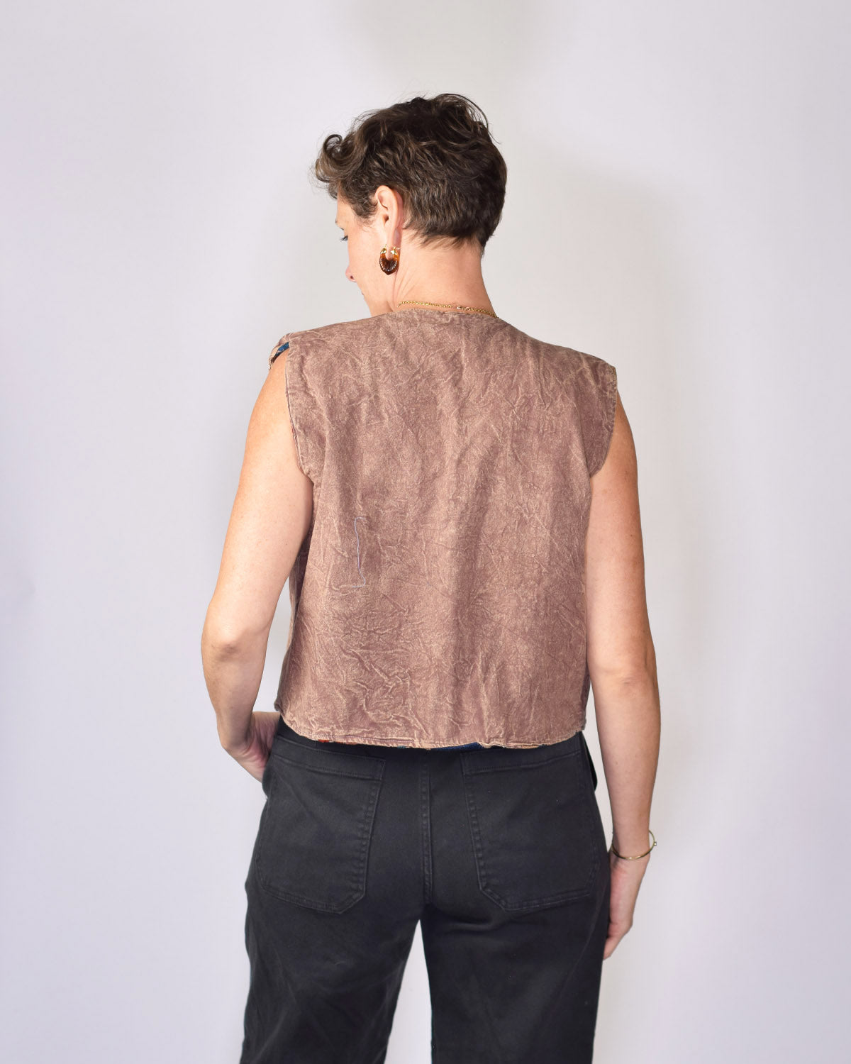 Cassie Embroidered Vest - 18