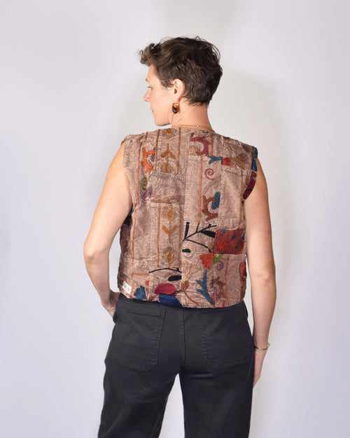Cassie Embroidered Vest - 18