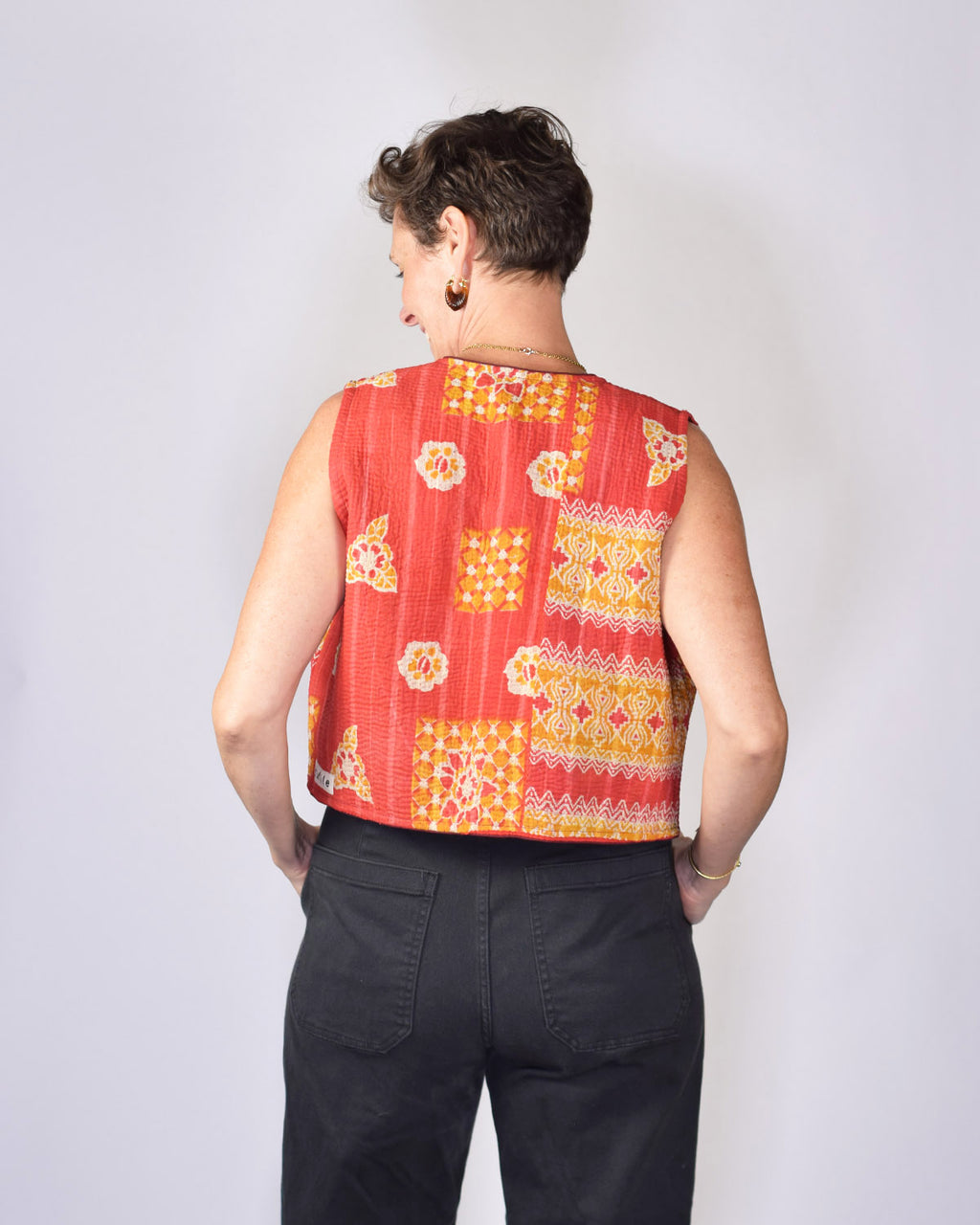 Cassie Quilted Vest - 16