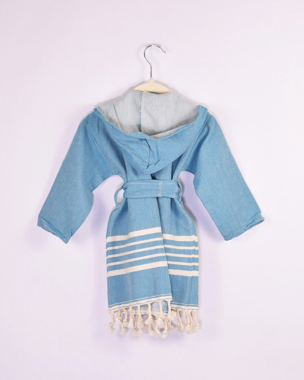 Baby / Toddler Organic Turkish Cotton Robe - Sky Blue