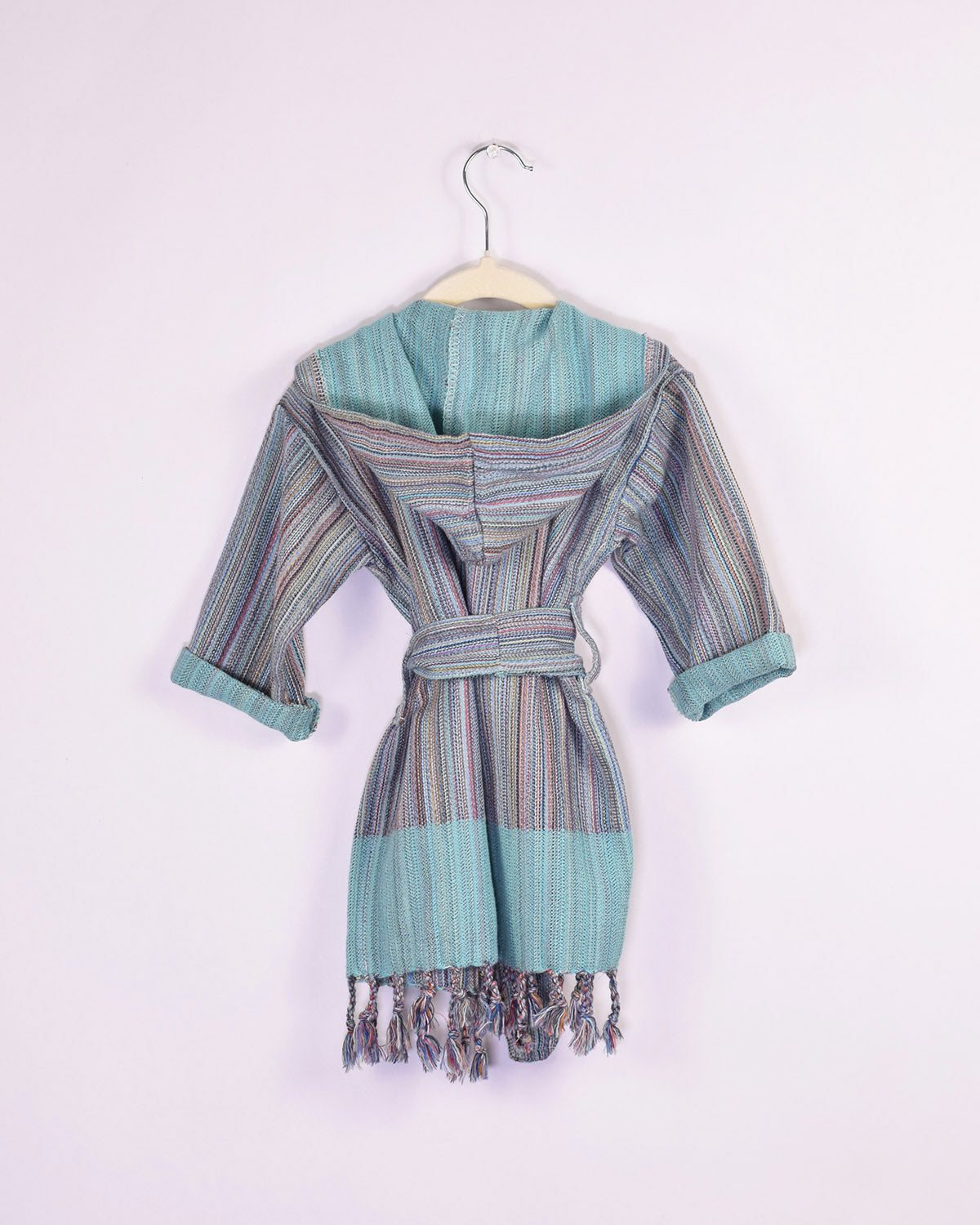Baby / Toddler Organic Turkish Cotton Robe - Aqua