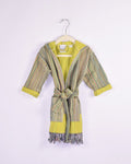 Baby / Toddler Organic Turkish Cotton Robe - Lemon