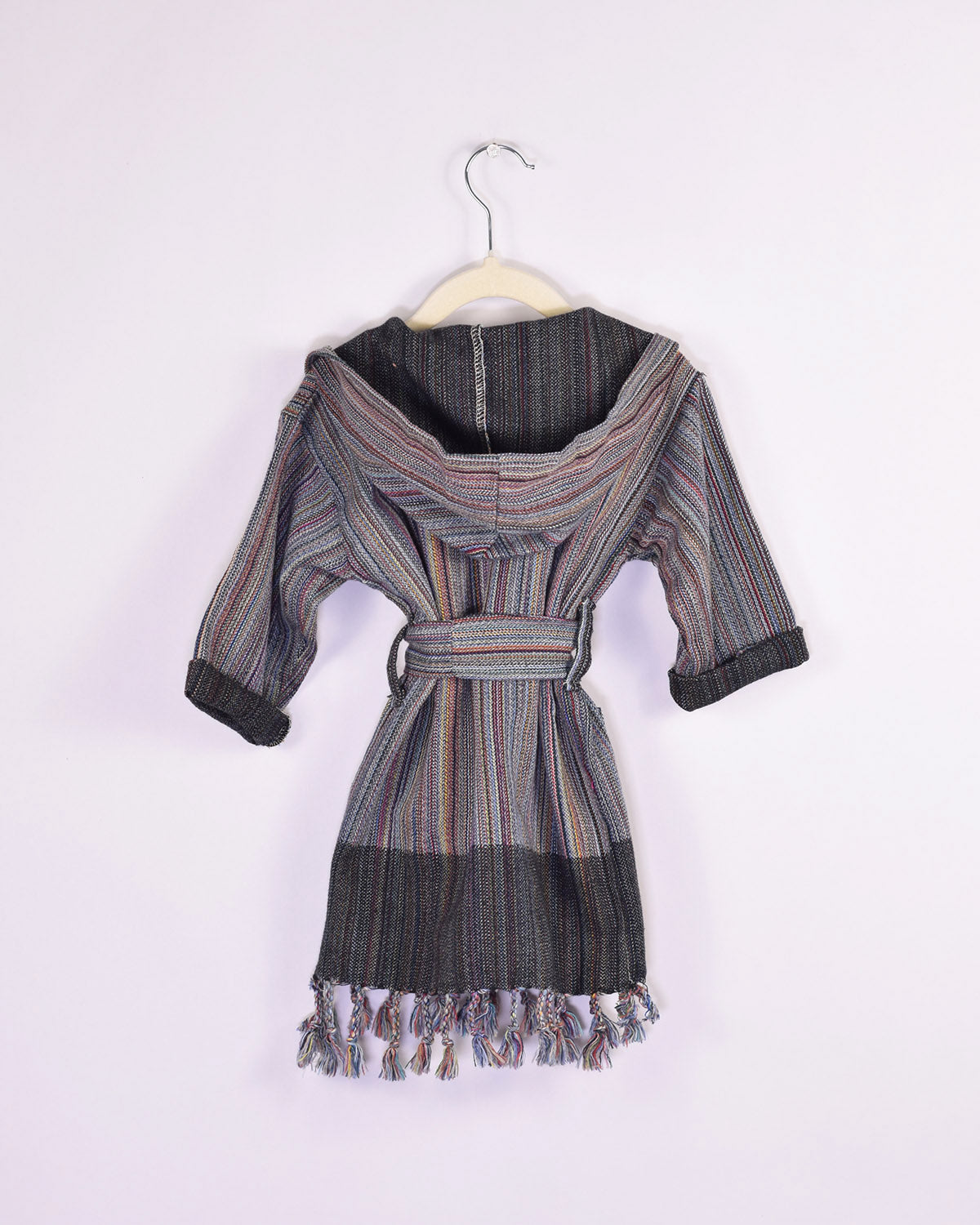 Baby / Toddler Organic Turkish Cotton Robe - Charcoal