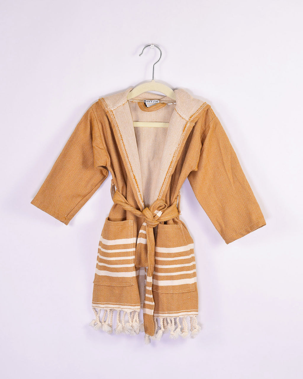 Baby / Toddler Organic Turkish Cotton Robe - Camel