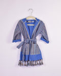 Baby / Toddler Organic Turkish Cotton Robe - Blue