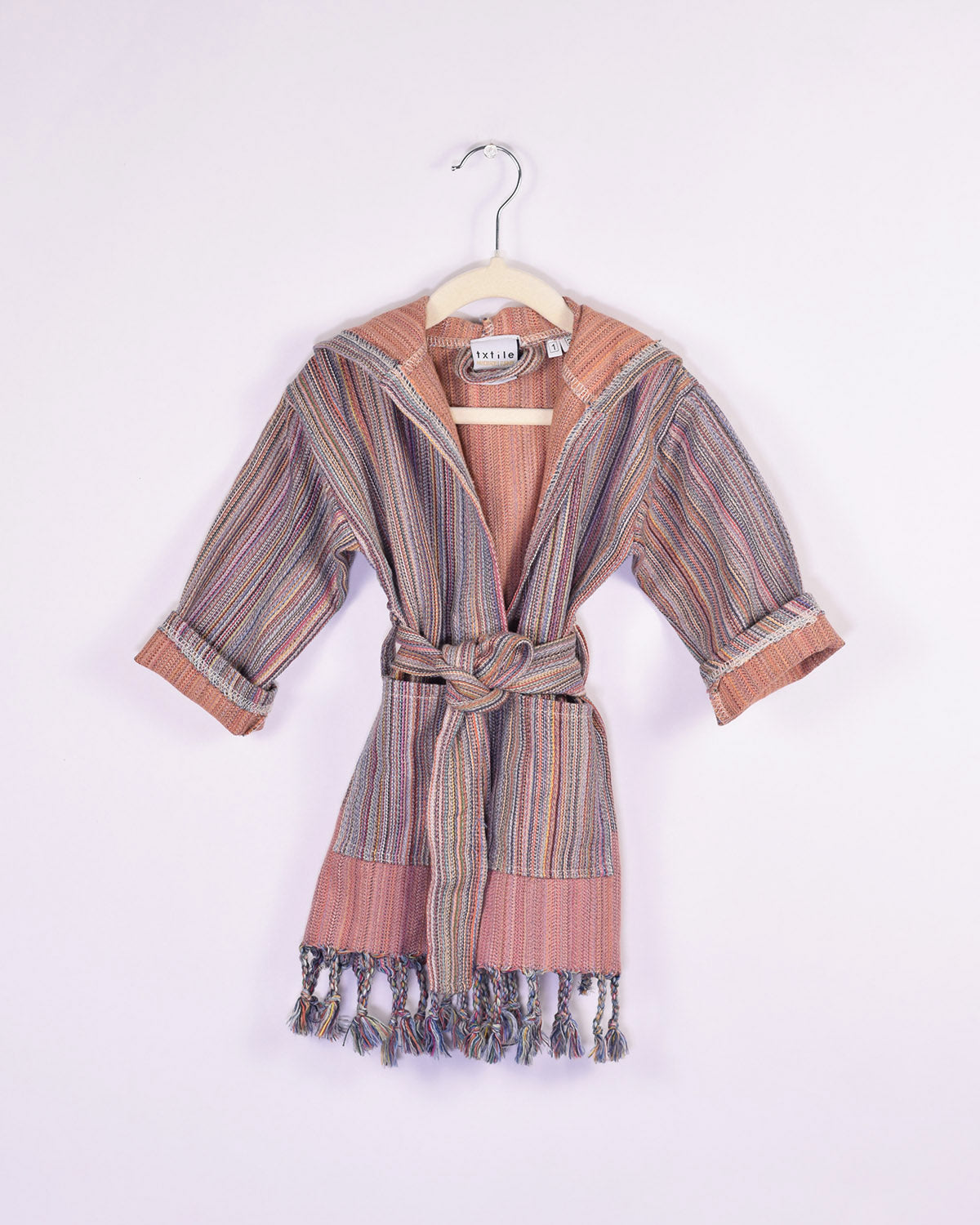 Baby / Toddler Organic Turkish Cotton Robe - Peach