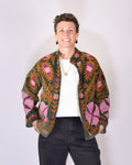 Embroidered Suzani Velvet Jacket - 15