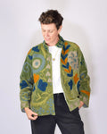 Embroidered Suzani Velvet Jacket - 12