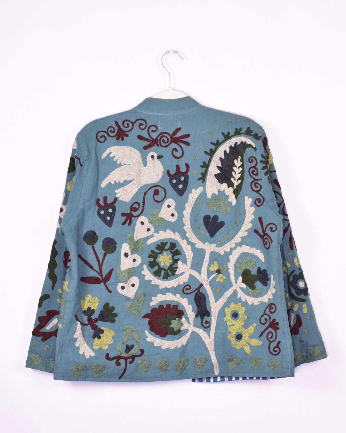 Suzani Embroidered Canvas Jacket/Cardigan - 06 image 1