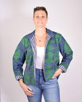 Denim Suzani Embroidered Jacket - 06 image 0