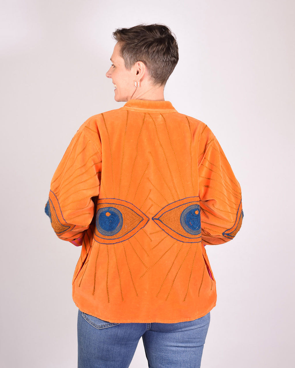 Velvet Evil Eye Jacket - 10 image 1