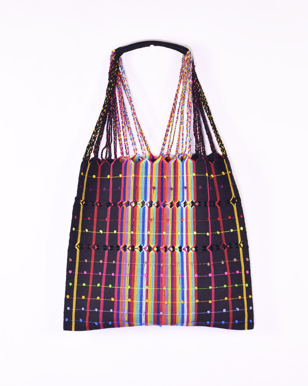 Txtile Colorful Handwoven Chiapas Hammock Bag - 15 image 0