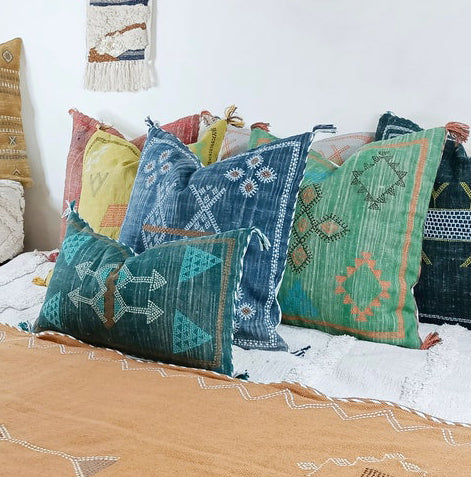 Linen Cactus Pillow image 3