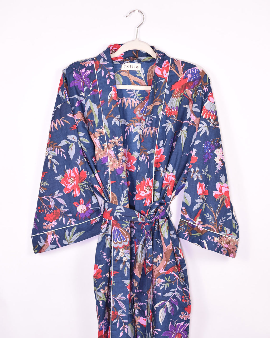 Lightweight Cotton Robe / Kimono - Relaxing Garden image 0