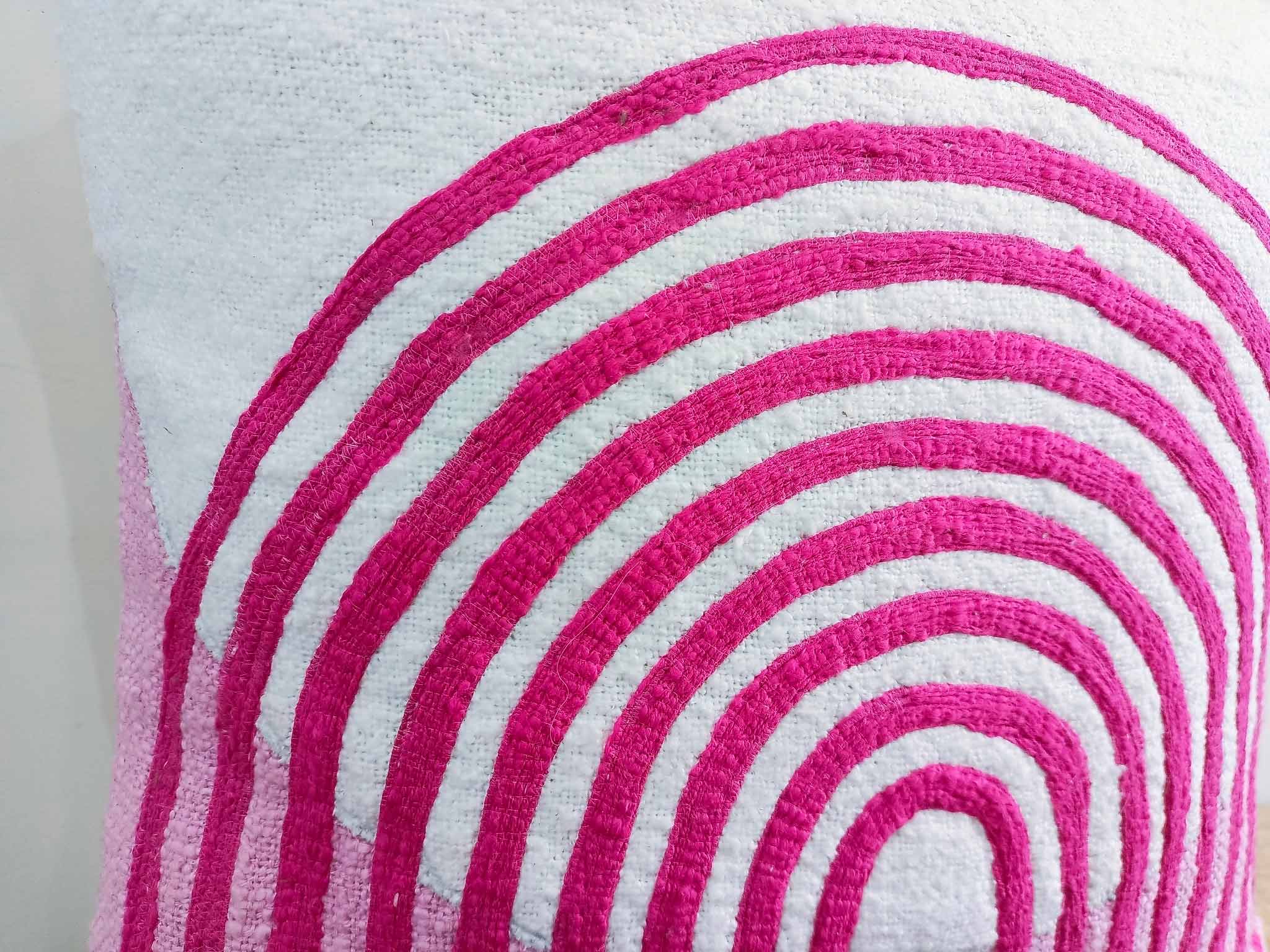 Pink Rainbow Pillow image 5