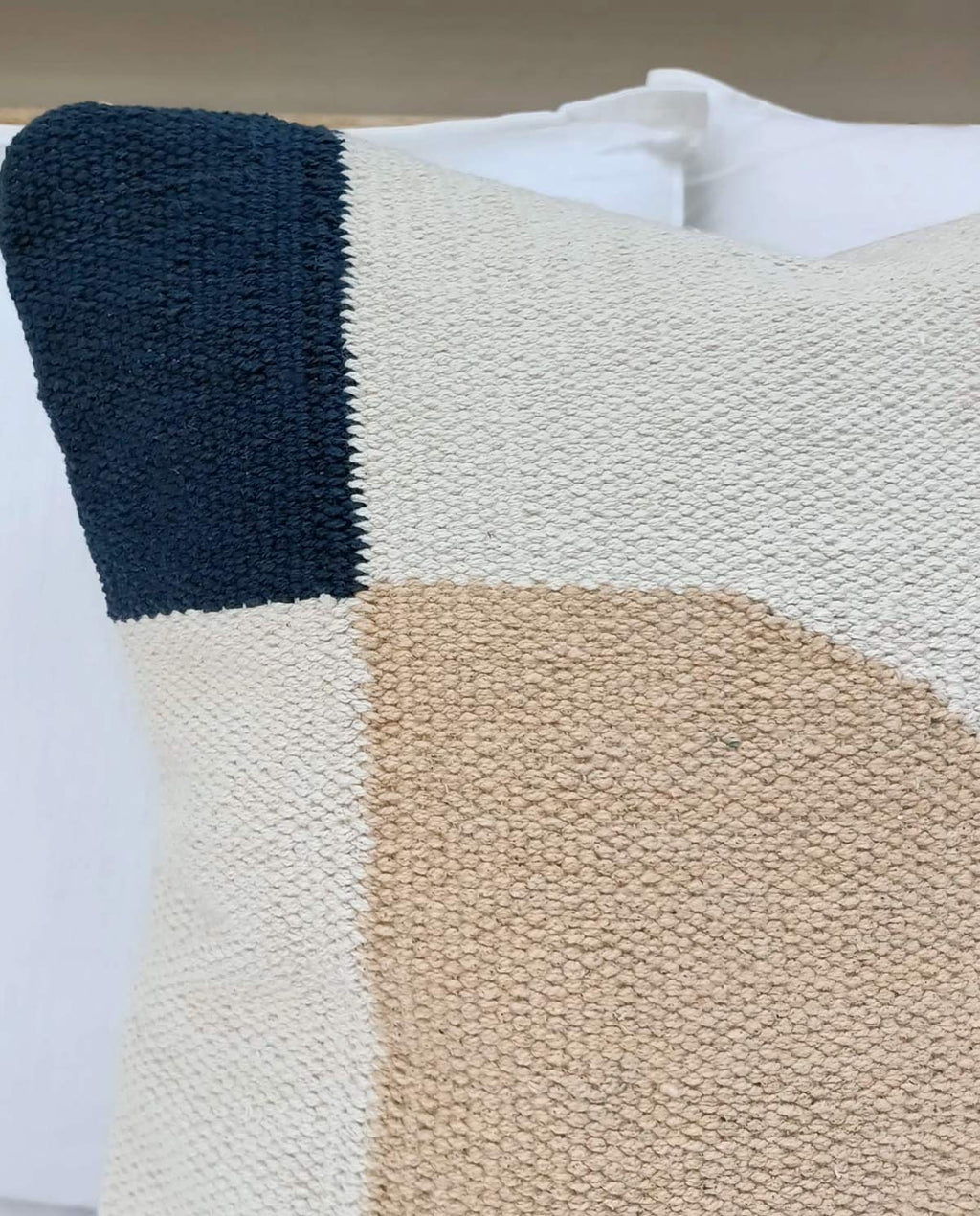 Urban Adorn Color Block Pillow - Neutral image 1