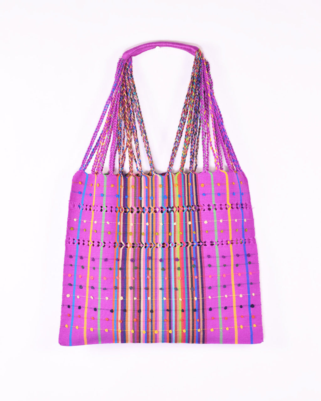 Txtile Colorful Handwoven Chiapas Hammock Bag - 04 image 1