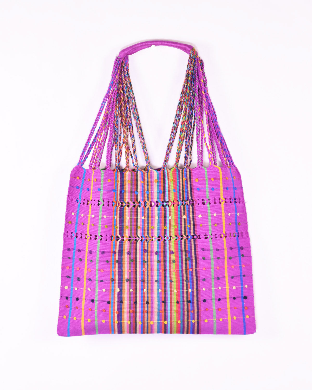 Txtile Colorful Handwoven Chiapas Hammock Bag - 04 image 1