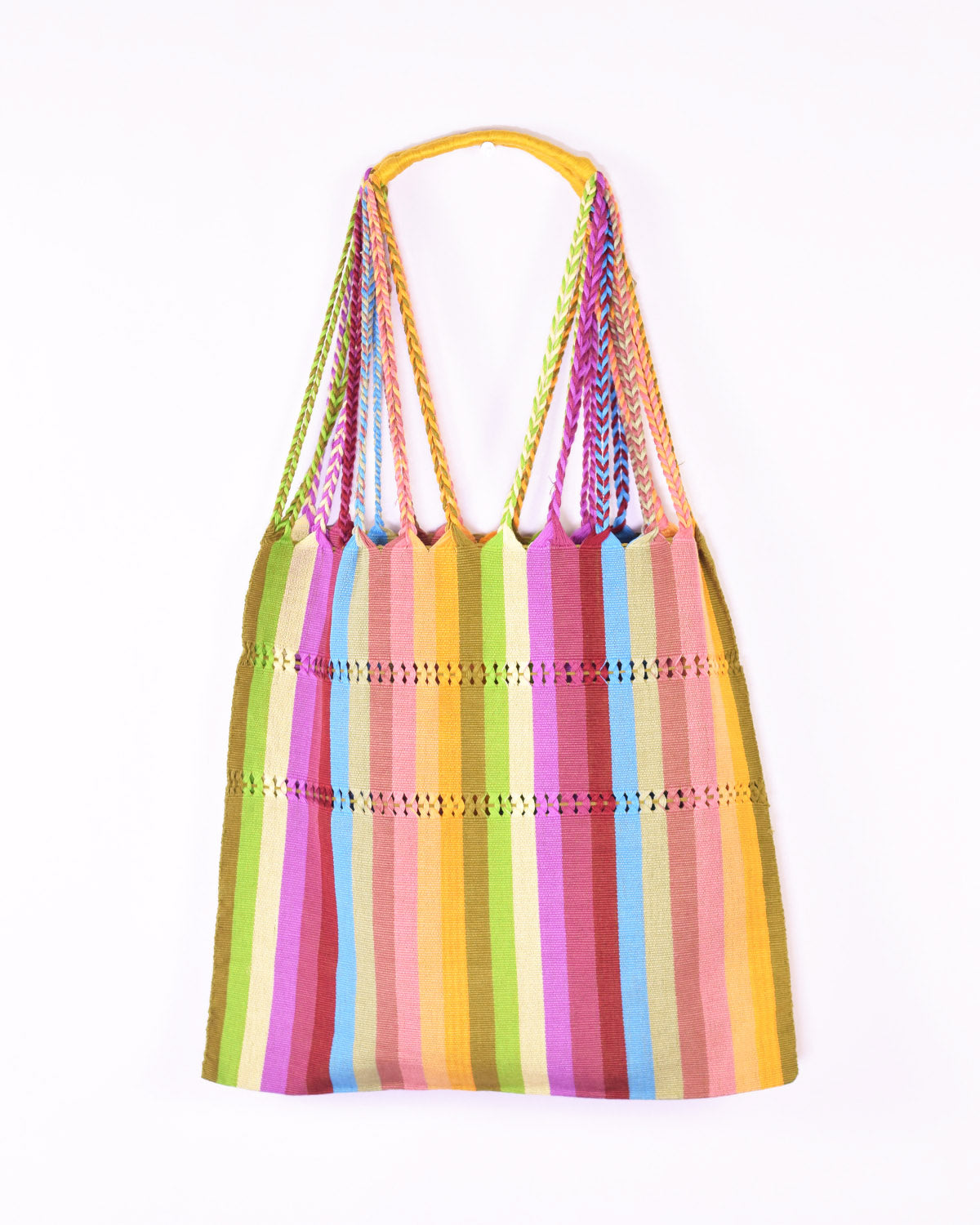 Txtile Colorful Handwoven Chiapas Hammock Bag - 01 image 1
