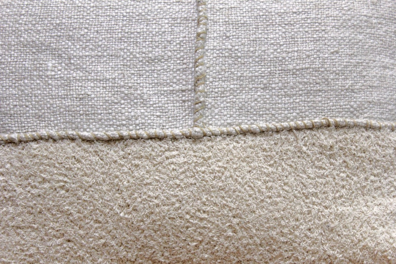 Natural Linen Lumbar Pillow image 1