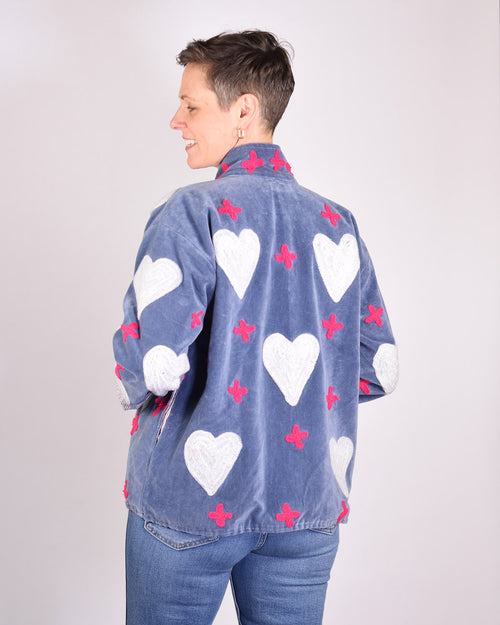 Adore Me Embroidered Velvet Jacket - 03 image 1
