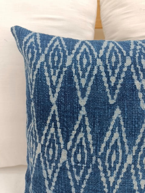 Eyda Homes Indigo Shibori Pillow image 1