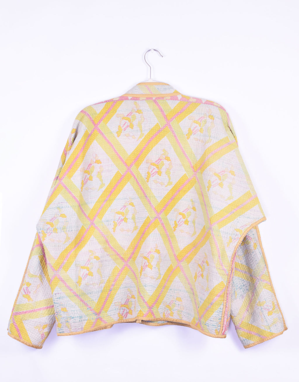 Charlie Quilted Reversible Patchwork Kantha Jacket - 03 image 3