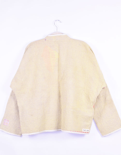 Charlie Quilted Reversible Patchwork Kantha Jacket - 10 image 1