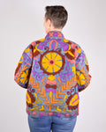 Denim Suzani Embroidered Jacket - 05 image 0