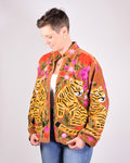 Tiger Tribe Embroidered Velvet Jacket - 03 image 0