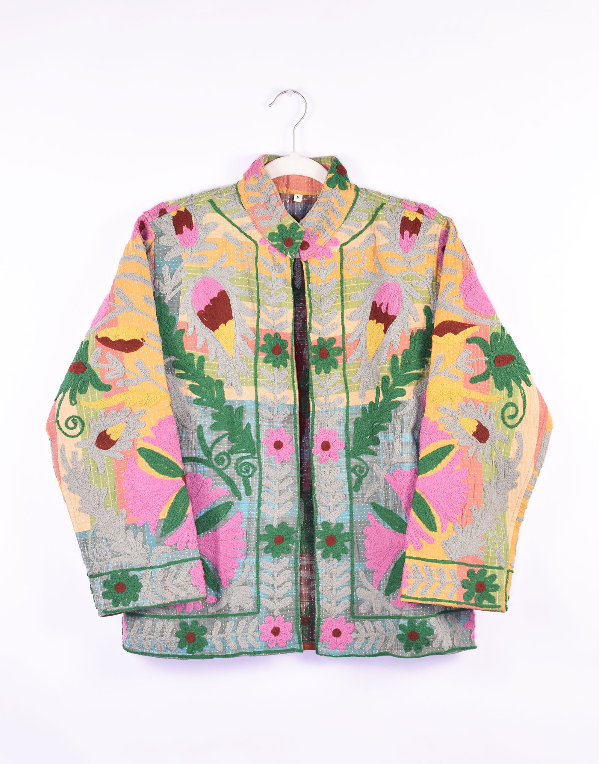 Suzani Embroidered Kantha Jacket/Cardigan - 03 image 0