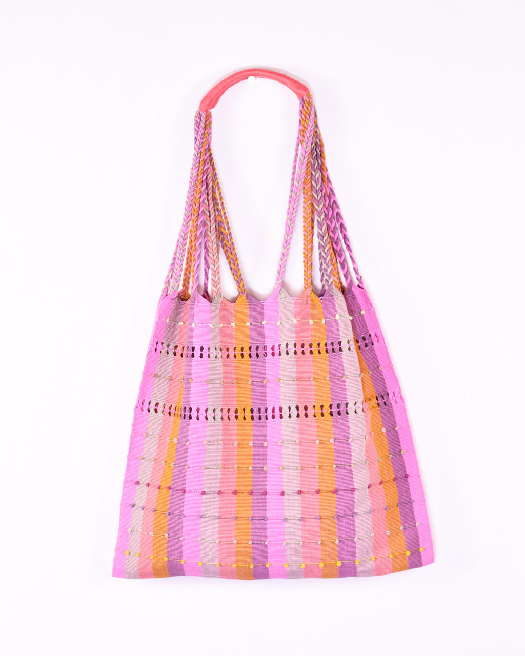 Txtile Colorful Handwoven Chiapas Hammock Bag - 12 image 1