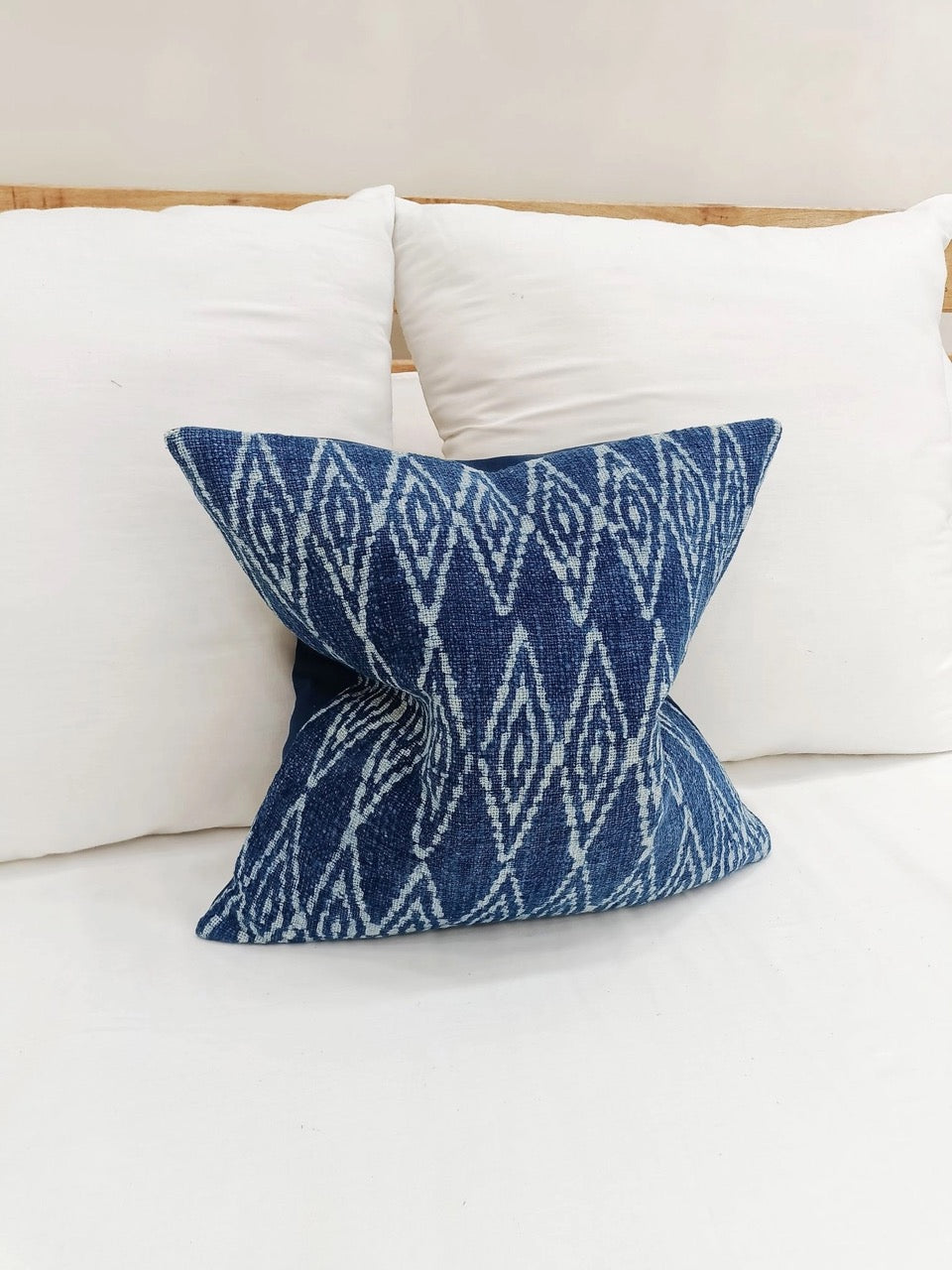 Eyda Homes Indigo Shibori Pillow image 4