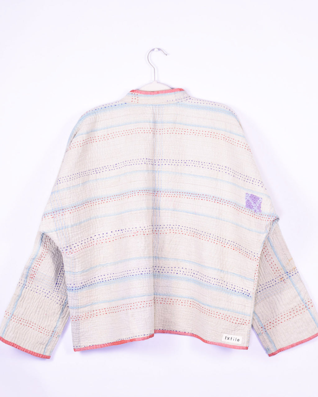Charlie Quilted Reversible Patchwork Kantha Jacket - 16 image 1
